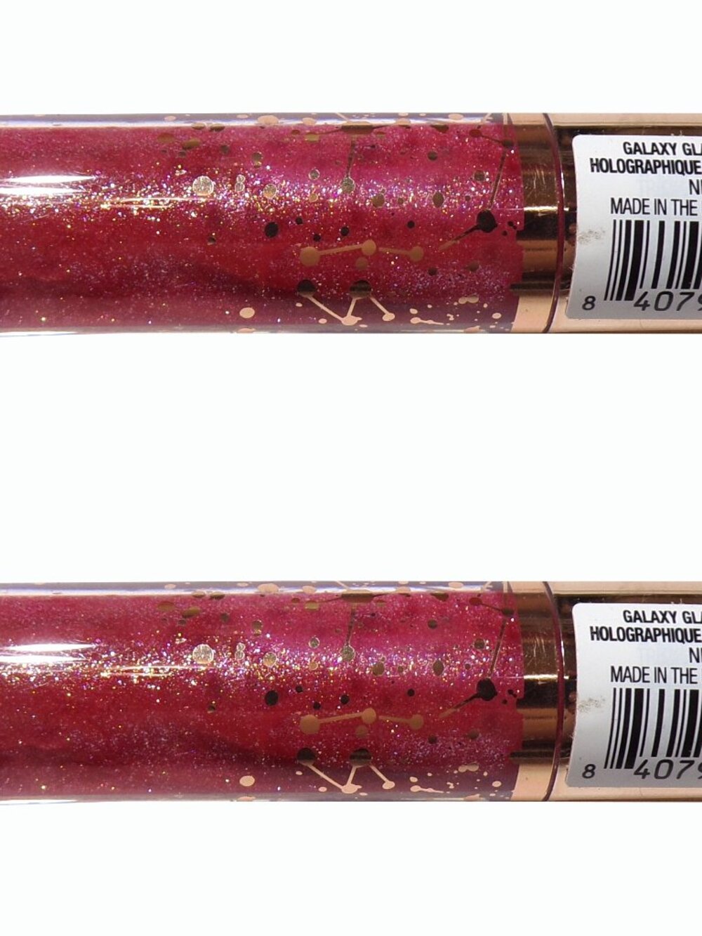 FLOWER Beauty Galaxy Glaze Holographic Lip Gloss - 15 Asteroid (Set of 2)